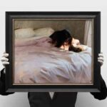 Nick Alm - Affirmation, olja på duk, 50 x 70 cm, 78 000 kr