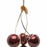 Lothar Vigelandzoon Love cherries tender triple with 2 leafs, brons, 66 cm hög upplaga 8, Pris på förfrågan